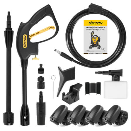 เครื่องฉีดน้ำแรงดันสูง DELTON รุ่น BD-955X 180 บาร์ 2400 วัตต์_6